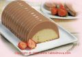 Cake Puding Saus Stroberi, Manisnya Pas untuk Sore Hari
