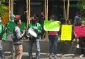 Demo Supir Gojek Ternyata Hanya Diikuti Belasan Orang
