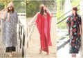 Cantiknya Kaftan Lebaran 2016 Beragam Warna yang Santun