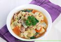 Minggu Siang Masak Capcay Kuah Bakso Jamur Saja!