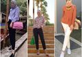 Padu Padan Blus dengan Hijab Untuk Gaya Simpel Elegan ala Diana Safira
