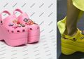 Kece Abis! Balenciaga Pamerkan Koleksi Terbaru Sepatu Crocs Berhak Tinggi di Paris Fashion Week