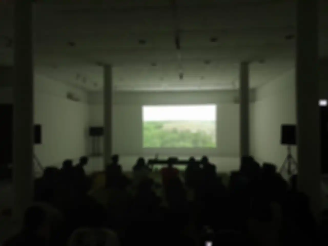 Suasana ketika film Jejak Akar Kultural Leluhur (2022), di Bentara Budaya Yogyakarta (15/11).