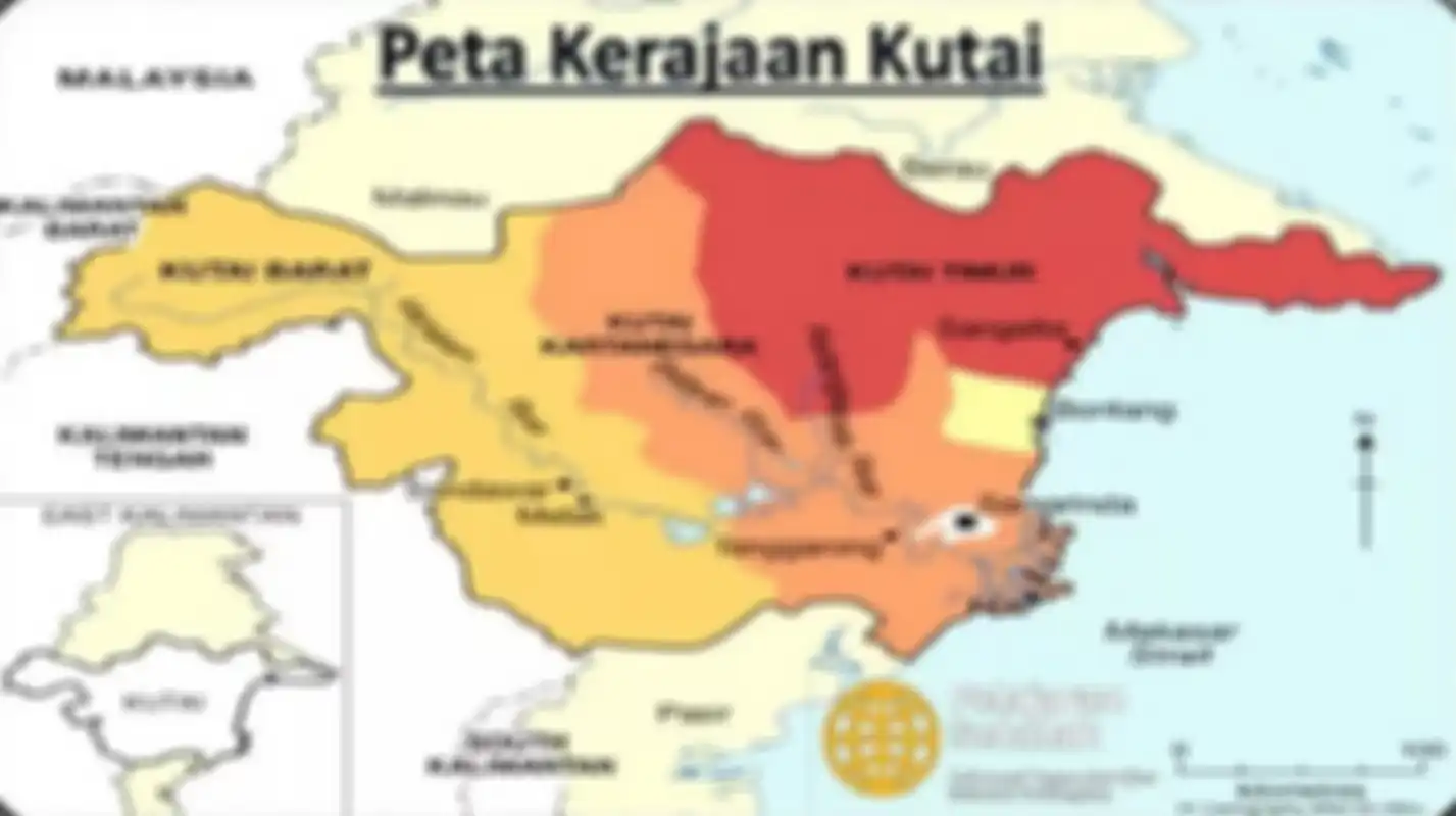 (Ilustrasi) Peta - Peninggalan Kerajaan Kutai yang Harus Anda Ketahui