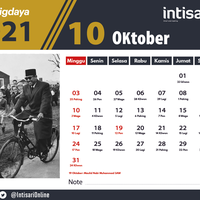 Kalender Oktober 2021: Cek Hari Libur Nasional Serta Hari Besar Nasional dan Internasional
