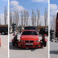 Insinyur Turki Membuat Mobil Asli yang Bisa Berubah Menjadi Robot Persis Seperti Film Transformer