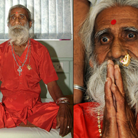 Untuk Mencapai Kesempurnaan Hidup, Petapa Sakti dari India Ini Puasa hingga 70 Tahun