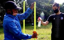 Kiper Arema FC Ditempa Mental Sebelum Latihan Bersama TIm Utama