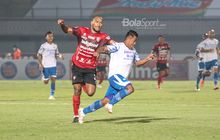 Hasil Liga 1 - Diwarnai Kartu Merah, Bali United dan Persib Bandung Berbagi Poin
