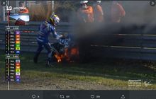 Hasil MotoGP Jepang 2022 - Banyak Kejutan! Insiden Motor Terbakar dan Dua Jagoan Ducati Bernasib Kontras