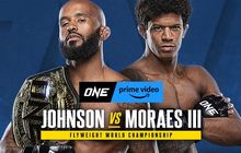 Debut di Amerika, ONE Championship Hadirkan Trilogi Demetrious Johnson vs Adriano Moraes