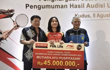 Mutiara Ayu Puspitasari Diganjar Bonus Setelah Ukir Sejarah di Asia Junior Championships 2023