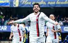 Hasil Liga Italia - AC Milan Hajar Verona 3-1, Dadah Juventus!