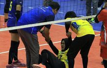 Wilda Siti Nurfadilah Paksakan Tetap Bermain meski Alami Cedera pada putaran Pertama Proliga 2018