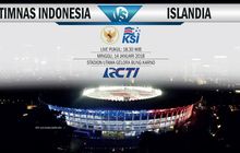 Bermain Sengit, Laga Timnas Indonesia Imbang 1-1 Lawan Islandia di Babak Pertama