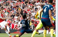 Arsenal Vs West Ham United - Skor Imbang 1-1 Tutup Babak Pertama