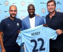 Terinspirasi dari Sergio Aguero, Benjamin Mendy Ubah Gaya Rambutnya