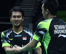 Link Live Streaming Indonesia Masters 2019 - Mohammad Ahsan/Hendra Setiawan Hadapi Duo Menara Berselebrasi Memalukan