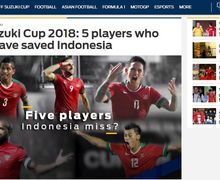 Piala AFF 2018 - Media Asing Sebut 5 Pemain yang Bisa Menyelamatkan Timnas Indonesia