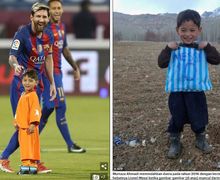 Karena Konflik Afghanistan, Ayah Si Bocah Jersey Plastik Kecewa Berat dengan Lionel Messi