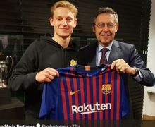 Frenkie de Jong Resmi Direkrut Barcelona, Kekasihnya Ceritakan Kejadian 3 Tahun Silam di Camp Nou