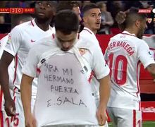 Kalahkan Barcelona, Wissam Ben Yedder Dedikasikan Golnya untuk Tragedi Kecelakaan Pesawat Emiliano Sala