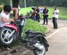 Viral Pria Rusak Motor Sendiri Saat Ditilang, Ternyata Suka Banting Barang Saat Marah Merupakan Kelainan Jiwa