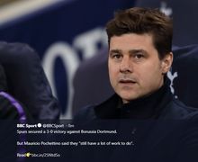 Video - Reaksi Menggila Pelatih Tottenham Hotspur Pasca Lolos Dramatis ke Semifinal Liga Champions