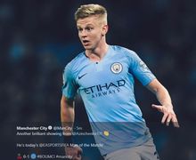 Setelah Cium Sembarangan, Bintang Man City Ini Lamar Kekasihnya!