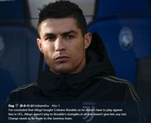 Saking Narsisnya, Cristiano Ronaldo Sering Bercermin dan Memuji Ketampanannya