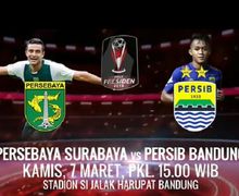 Live Streaming Persib Vs Persebaya, Absennya Sejumlah Pilar Penting pada Big Match Piala Presiden 2019