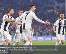 Juventus Comeback, Cristiano Ronaldo Tiru Selebrasi Tak Senonoh Simeone