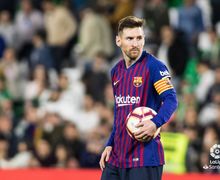 Video - Lesatan Indah Lionel Messi yang Bikin Kiper Real Betis Geleng-geleng