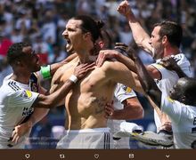 Momen Zlatan Ibrahimovic Memaki Ofisial Pelatih Los Angeles FC