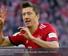 Jangan Baper! Robert Lewandowski Buat Momen Romantis dengan Kekasih Lewat Sehelai Spaghetti