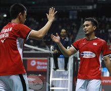 Mohammad Ahsan Buktikan Tak Ada Dendam Meski Kalah dari Wakil Jepang di Singapore Open 2019