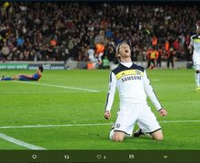 On This Day, Sejarah 7 Tahun Lalu Gol Fernando Torres Bungkam Publik Camp Nou
