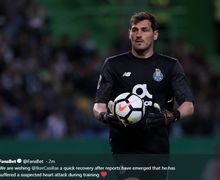 Begini Kondisi Iker Casillas Usai Terkena Serangan Jantung Saat Latihan