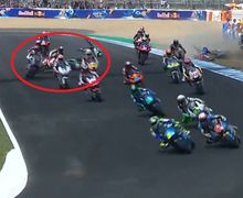 Fakta Tak Terduga Biang Keladi Crash Moto2 Spanyol yang Membuat Dimas Ekky Terlindas