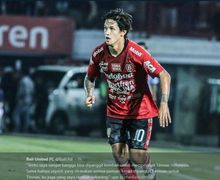 Irfan Bachdim Legawa Tak Masuk Skuat Bali United di Piala AFC 2020