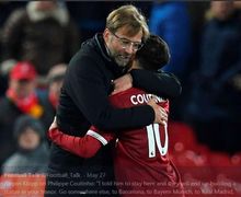 Klopp dan Van Dijk Jadi Alasan Tidak Mungkinnya Philippe Coutinho Pulang ke Liverpool