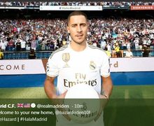 Zinedine Zidane Jadi Kenangan Pertama Eden Hazard dengan Real Madrid