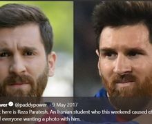Berwajah Mirip Lionel Messi, Pria Iran Justru Alami Nasib Sial Secara Beruntun