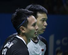 Hasil Indonesia Open 2019 - Tumbangkan 'Benteng' Jepang, Ahsan/Hendra Melaju ke Semifinal!