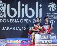 Video - Marcus Fernaldi Gideon Tertawa saat Kevin Sanjaya Lakukan Kesalahan di Japan Open 2019