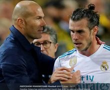 Seolah Tak Peduli, Zidane Angkat Bicara Soal Bale di Real Madrid