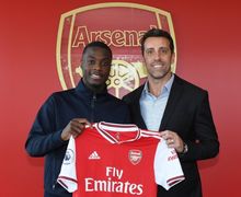 Punya Dana 45 Juta Poundsterling, Begini Cara Arsenal Membeli Nicolas Pepe