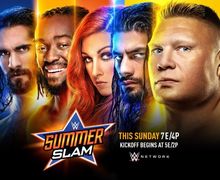 Jadwal WWE SummerSlam 2019 - Brock Lesnar Ditantang Seth Rollins!