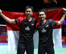 Kejuaraan Dunia 2019 - Ahsan/Hendra Persembahkan Gelar untuk Rakyat Indonesia