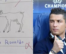 Sebut Cristiano Ronaldo Kambing, Siswa SMP Ini Tak Lulus Ujian